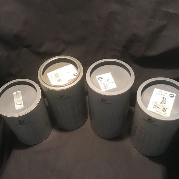 Swarovski Crystal Musical Instruments - HARP, VIOLIN, SAXOPHONE, LUTE - W/Boxes - Picture 11 of 11